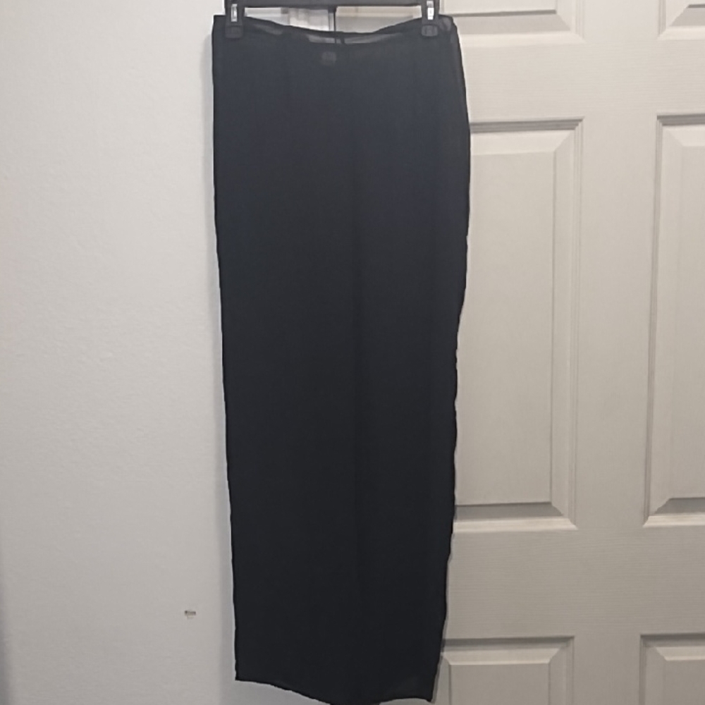 No Label  Black Sheer Pants
